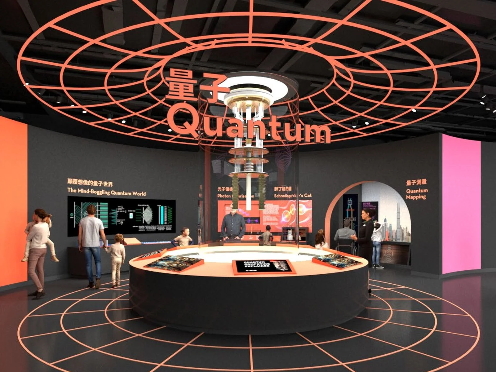 中国香港科学馆 · 创科廊 前沿科技常设展区效果图