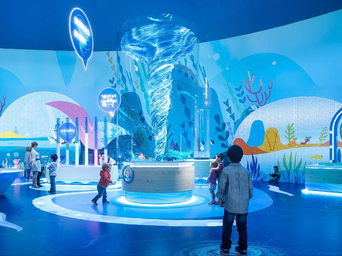 青海科技馆 儿童科普空间效果图